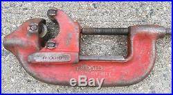 FREE SHIPPING! Ridgid Model No. 4-S Heavy Duty Pipe Cutter, For 2 4 pipe
