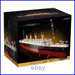 FREE SHIPPING Titanic Cruise Boat Ship Model 9090pcs Building Blocks Toy Set