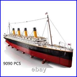 FREE SHIPPING Titanic Cruise Boat Ship Model 9090pcs Building Blocks Toy Set