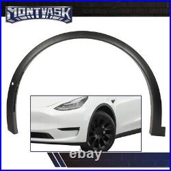 Fit For 2016-2021 Tesla Model X Front Left Side Wheel Molding Fender Flare Black