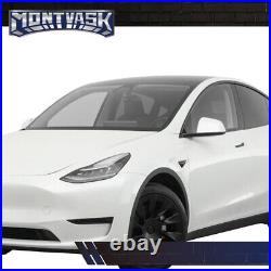 Fit For 2016-2021 Tesla Model X Front Left Side Wheel Molding Fender Flare Black