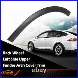 Fit For 2016-2021 Tesla Model X Rear LEFT Fender Flare Wheel Well Arch Molding