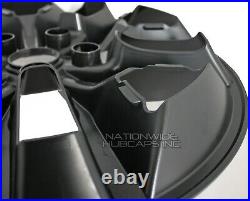 Fits Grand Cherokee Limited 2017-2022 Black 18 Wheel Skins Hub Caps Rim Covers