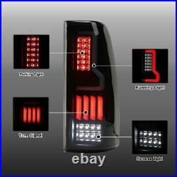For 1999-2006 GMC Sierra 1500 Tail Lights Lamps 99-02 Chevy Siverado LED Tube