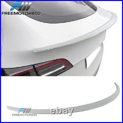 For 20-23 Tesla Model Y OE Factory Style Rear Trunk Spoiler Painted #PPSW White