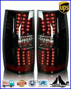 For 2007-2014 Chevy Suburban 1500 2500 Tahoe LED Tail Lights Lamps L&R