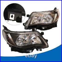 For 2009-2013 Subaru Forester Halogen Headlights With Bulb Set Lh+rh Headlamps
