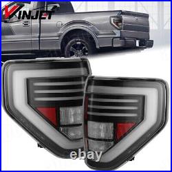 For 2009-2014 Ford F150 F-150 LED Tail Lights Sequential Brake Lamps Left &Right