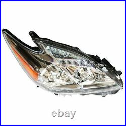 For 2010-2011 Toyota Prius Left+Right Halogen Model Headlights Headlamp Assembly