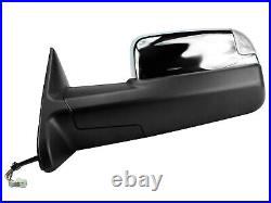 For 2012-22 R1500 R2500 R3500 Power Folding Towing Mirror Chrome Pair Left Right