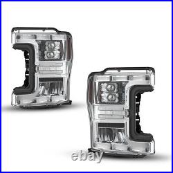 For 2017-2019 Ford F250 F350 F450 Super Duty LED Sequential Signal Headlights