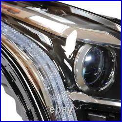 For 2017-2020 Cadillac XT5 LED DRL Projector Chrome Headlight RH Passenger Side