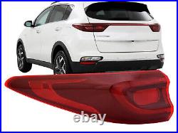 For 2020 2021 2022 KIA Sportage Outer Tail Lamp with Bulb Driver Side KI2804159