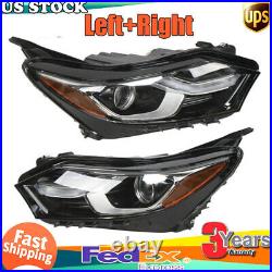 For Chevy Equinox 2018-2020 Halogen Headlights Headlamps Assy Front Left & Right