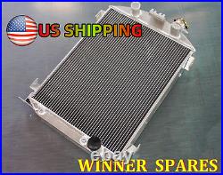 For Ford Model A Chevy 350 V8 swap hot rod AT 1930-31 aluminum radiator, US SHIP