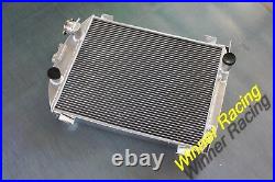 For Ford Model A Chevy 350 V8 swap hot rod AT 1930-31 aluminum radiator, US SHIP