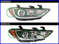 For Headlight Head Lamp 2017 18 Elantra with DRL Passenger Right Side 92102F2050