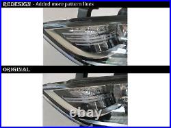 For Headlight Head Lamp 2017 2018 Elantra with Bulb Driver Left Side 92101F2040
