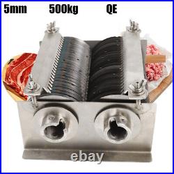 For QE Model 500KG Meat Cutting Machine Commercial Blade 5MM Cutter Slicer