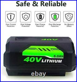 For Ryobi OP40404 40-Volt Lithium lot 8 Ah Battery 2023 Model Free shipping 1/2x