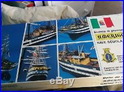 For Sale Is Model Kit Of Training Ship Amerigo Check All Pictures Complete