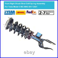 For Tesla Model 3 M3 AWD 4WD 17-21 Front Right Shock Strut Coil Spring Assembly