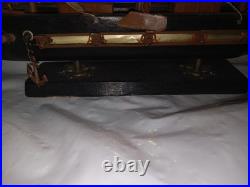 Fragata Española 1780 Wooden Model Ship Handcrafted Sailing Nautical Decor