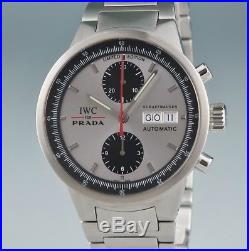 Free Shipping Pre-owned IWC for PRADA GST Chrono IW370802 Limited Model