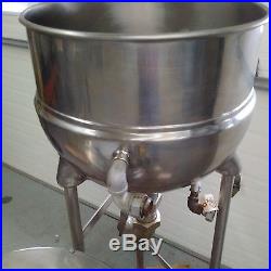 GROEN Model N30 1/2 jacketed steam kettle, contact seller for shipping options/