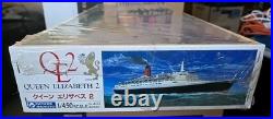 GUNZE SANGYO 1/450 Queen Elizabeth 2 Model Kit Unassembled Sealed New G-403