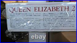 GUNZE SANGYO 1/450 Queen Elizabeth 2 Model Kit Unassembled Sealed New G-403