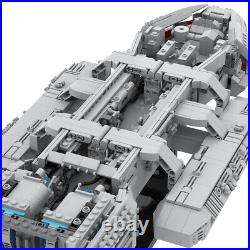 Galactica Ship Model with Stand 2164 Pieces Building Kit from TV Show MOC Build
