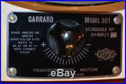 Garrard Model301 Analog player Only for use at 60 Hz F/Shipping Tracking Number