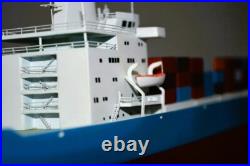 Genova Hamburg Germany Cargo Container Ship Desk Top Display 1/492 Boat SC Model