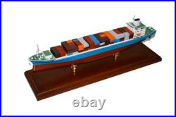 Genova Hamburg Germany Cargo Container Ship Desk Top Display 1/492 Boat SC Model