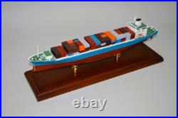 Genova Hamburg Germany Cargo Container Ship Desk Top Display 1/492 Boat SC Model