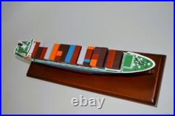 Genova Hamburg Germany Cargo Container Ship Desk Top Display 1/492 Boat SC Model