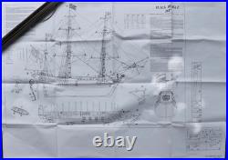 HMS Beagle Kit 1/64 Scale, Mamoli MV20 Wooden Model Ship Kit