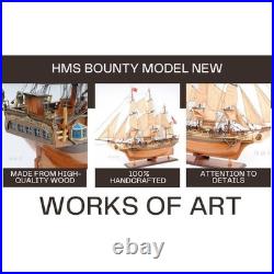 HMS Bounty Tall Ship Model Admiral Line 37 inches Fully Assembled Handmade
