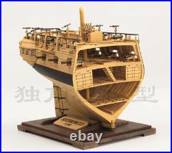 HMS Enterprise 1160 Pear/Boxwood Cross Section Wood Model Ship Kit