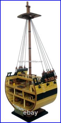 HMS Essex Cross Section