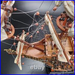 HMS Sovereign of the Seas 1637 Tall Ship Wooden Model 26 Assembled NICE