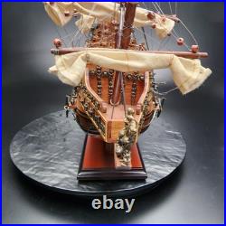 HMS Sovereign of the Seas 1637 Tall Ship Wooden Model 26 Assembled NICE