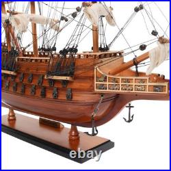 HMS Sovereign of the Seas Ship Model 20 Wooden Handicraft Fully Assembled Decor