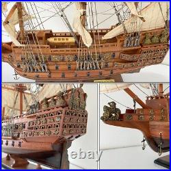 HMS Sovereign of the Seas Ship Model Wooden Handicraft Fully Pre-Built ...