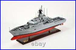 HMS Tyne P281 River-class Offshore Patrol Vessel Handmade Ship Model 32