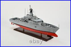 HMS Tyne P281 River-class Offshore Patrol Vessel Handmade Ship Model 32