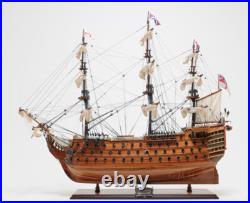 HMS Victory Lord Nelson's Flagship Wood Tall Ship Model 37 Semi-Built Boat New
