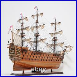 HMS Victory Lord Nelson's Flagship Wood Tall Ship Model 37 Semi-Built Boat New