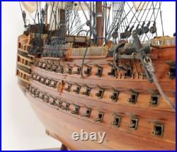 HMS Victory Lord Nelson's Flagship Wood Tall Ship Model 37 Semi-Built Boat New